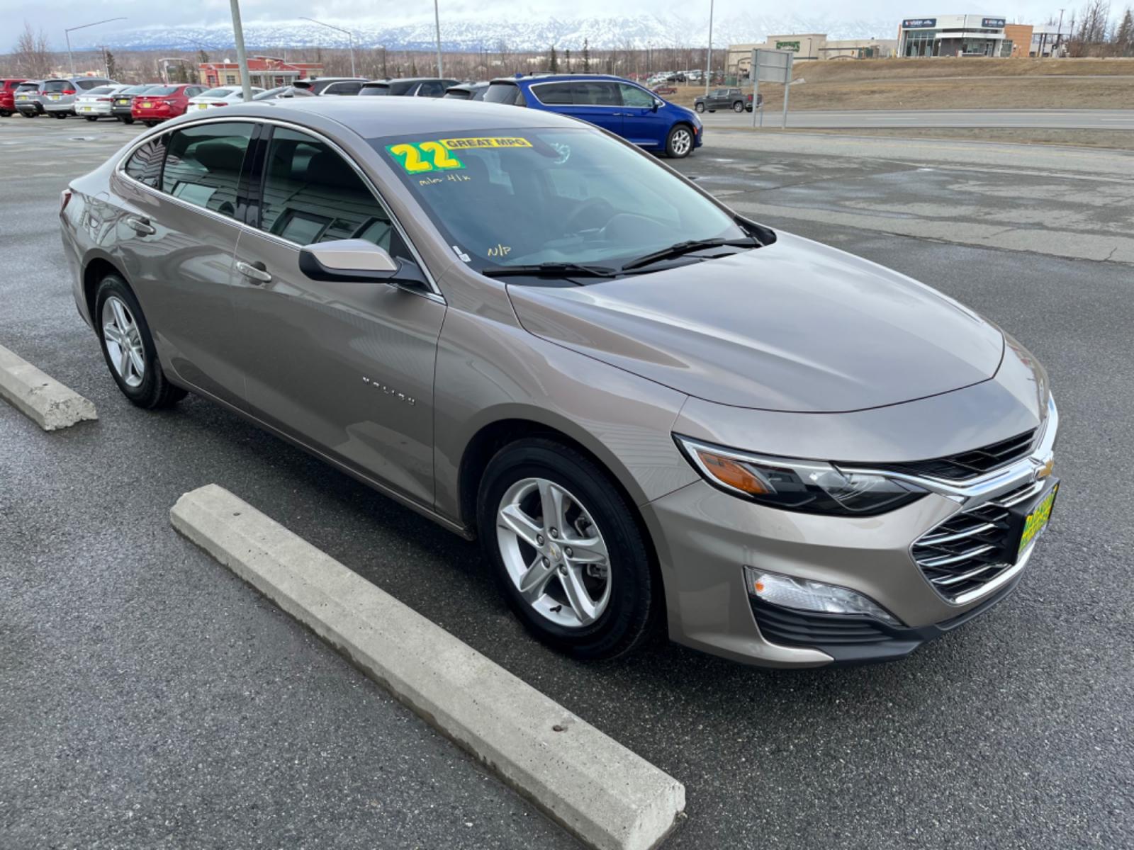 2022 TAN /Black CHEVROLET MALIBU LT (1G1ZD5ST5NF) with an 1.5L engine, Continuously Variable transmission, located at 1960 Industrial Drive, Wasilla, 99654, (907) 274-2277, 61.573475, -149.400146 - Photo #5